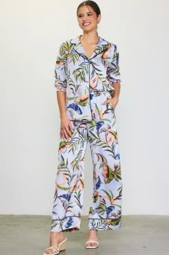 Bianca Floral Print Longsleeve Blouse
