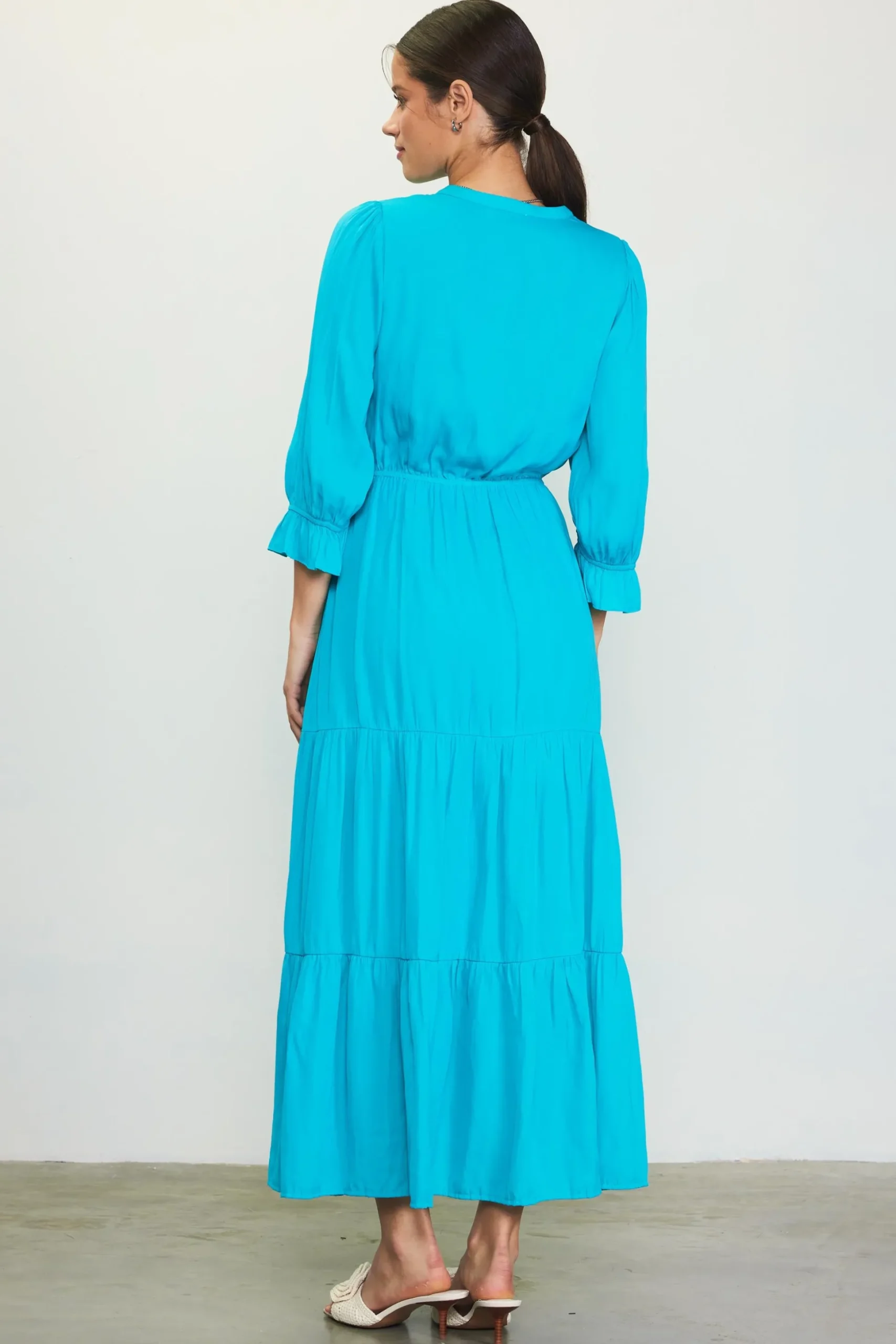Emery Ruffle Tiered Maxi Dress