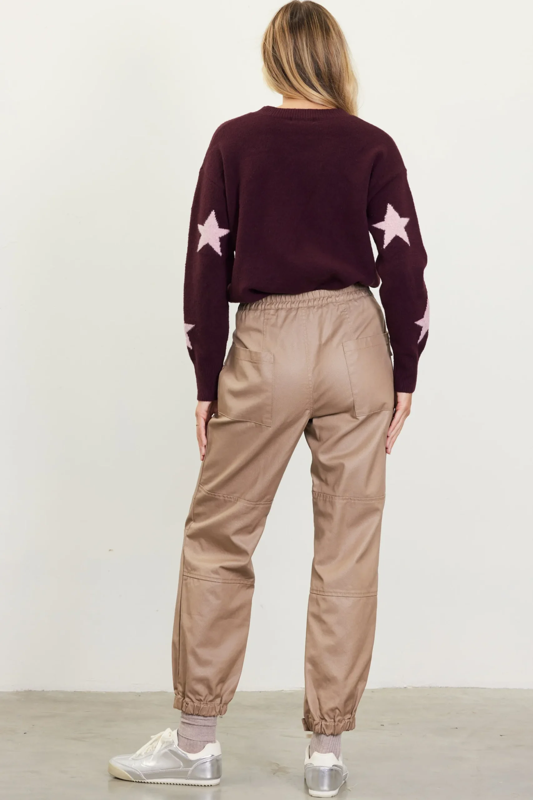 High Waisted Cargo Pants