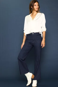 Recycled Button Down Top
