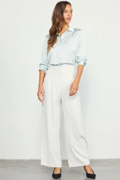 Recycled Wide Leg Pants