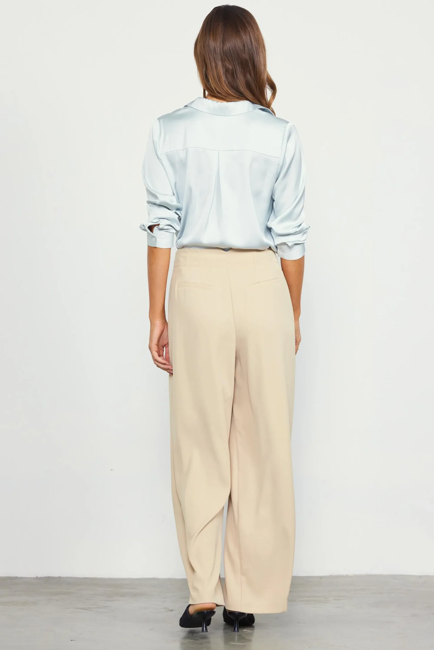 Recycled Wide Leg Pants