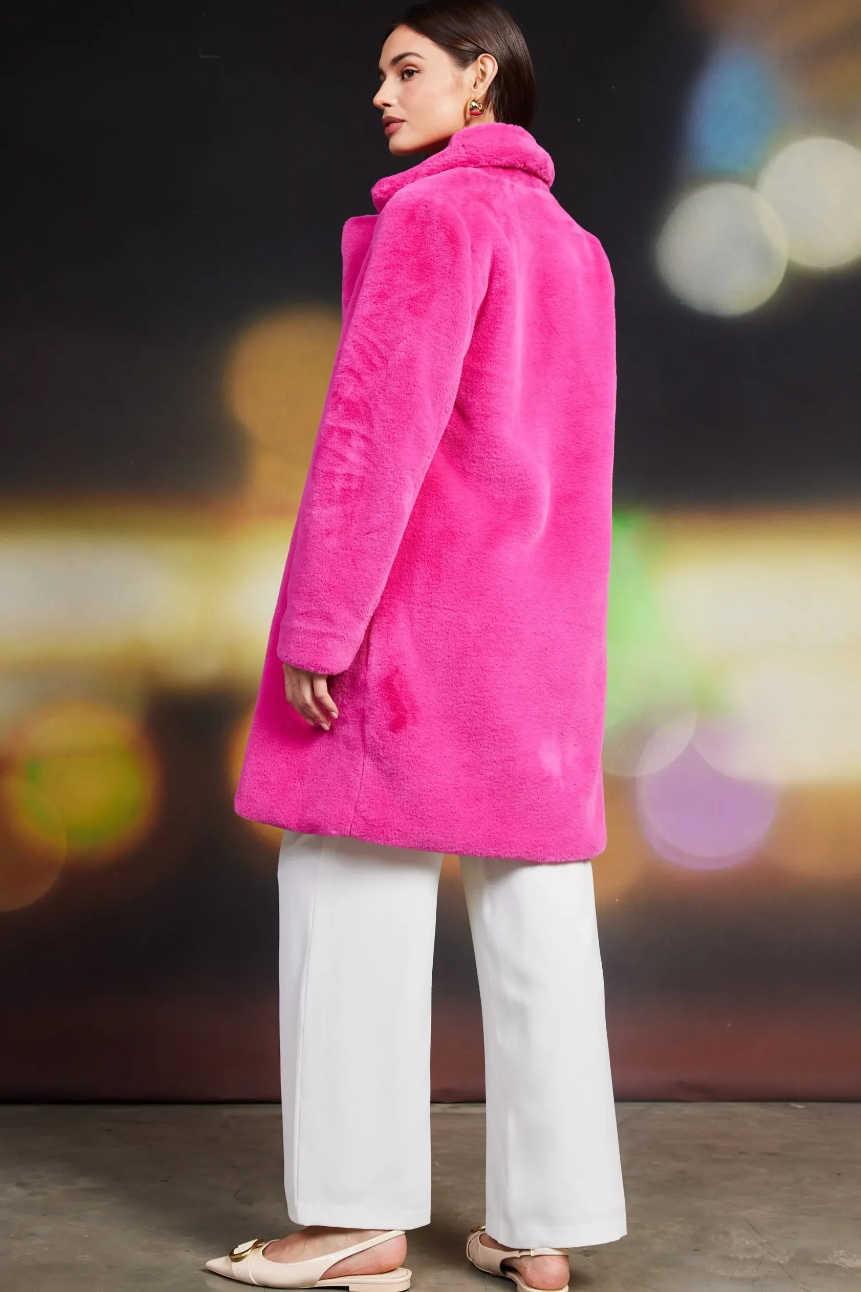 Teddy Faux Fur Coat