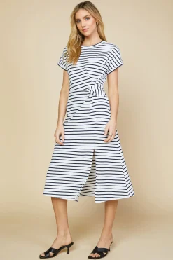 Twist Detail Knit Dress