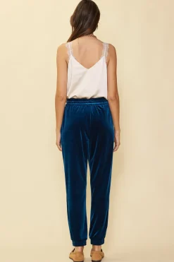 Velvet Jogger Pants